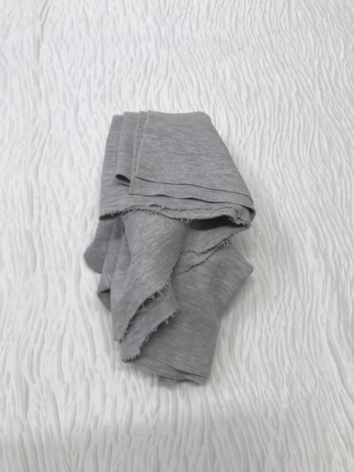 Çelik Penye Kumaş, Parça 75x180 cm - Gri