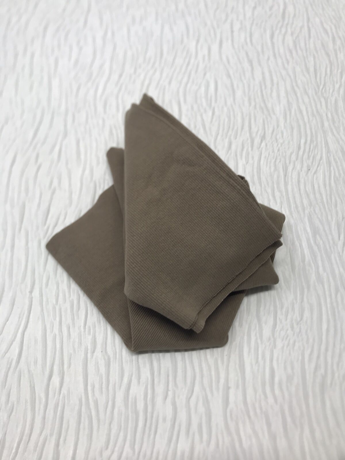 Ribana Fitilli Kumaş Kahverengi – Parça 50x130 cm