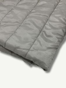 Gri Kapitone Kumaş, Parça 95x140 cm - Tek Taraflı