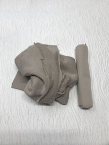 Ribanalı 3 İplik Kumaş Sütlü Kahve – Parça 80x190 cm