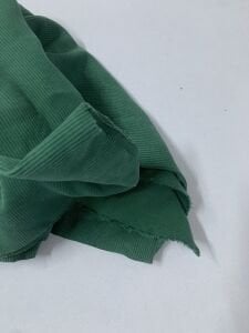 Yeşil Kaşkorse (Ribana Fitilli) Kumaş, Parça 40x120 cm