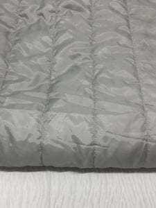 Gri Kapitone Kumaş, Parça 170x150 cm (KENARA YAKIN LEKE)