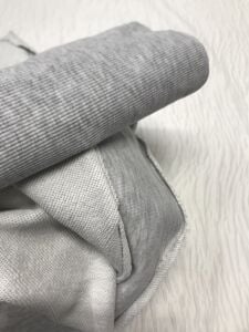 Ribanalı 3 İplik Kumaş Gri – Parça 100x200 cm