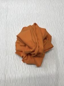 Diz Yapmaz Esnek 2 İplik Kumaş, Parça 75x180 cm - Turuncu