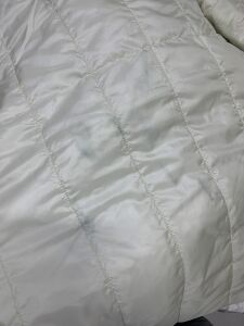 Krem Kapitone Kumaş, Parça 140x140 cm (LEKE VAR)