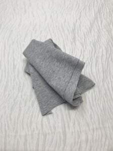 Ribana Fitilli Kumaş Gri – Parça 20x80 cm