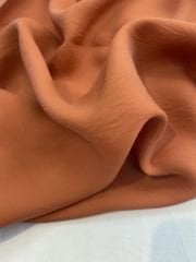 Kiremit Rengi Gömlek Tuniklik Kumaş