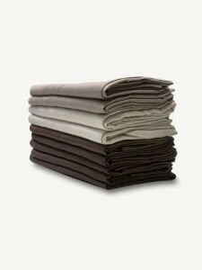 Kalın Ham Keten Kumaş Seti, Boyları 120-210 cm arası 9 adet