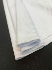 Beyaz Rengi İnce Kaşkorse Ribana Kumaş