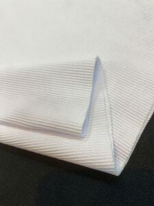 Beyaz Rengi İnce Kaşkorse Ribana Kumaş