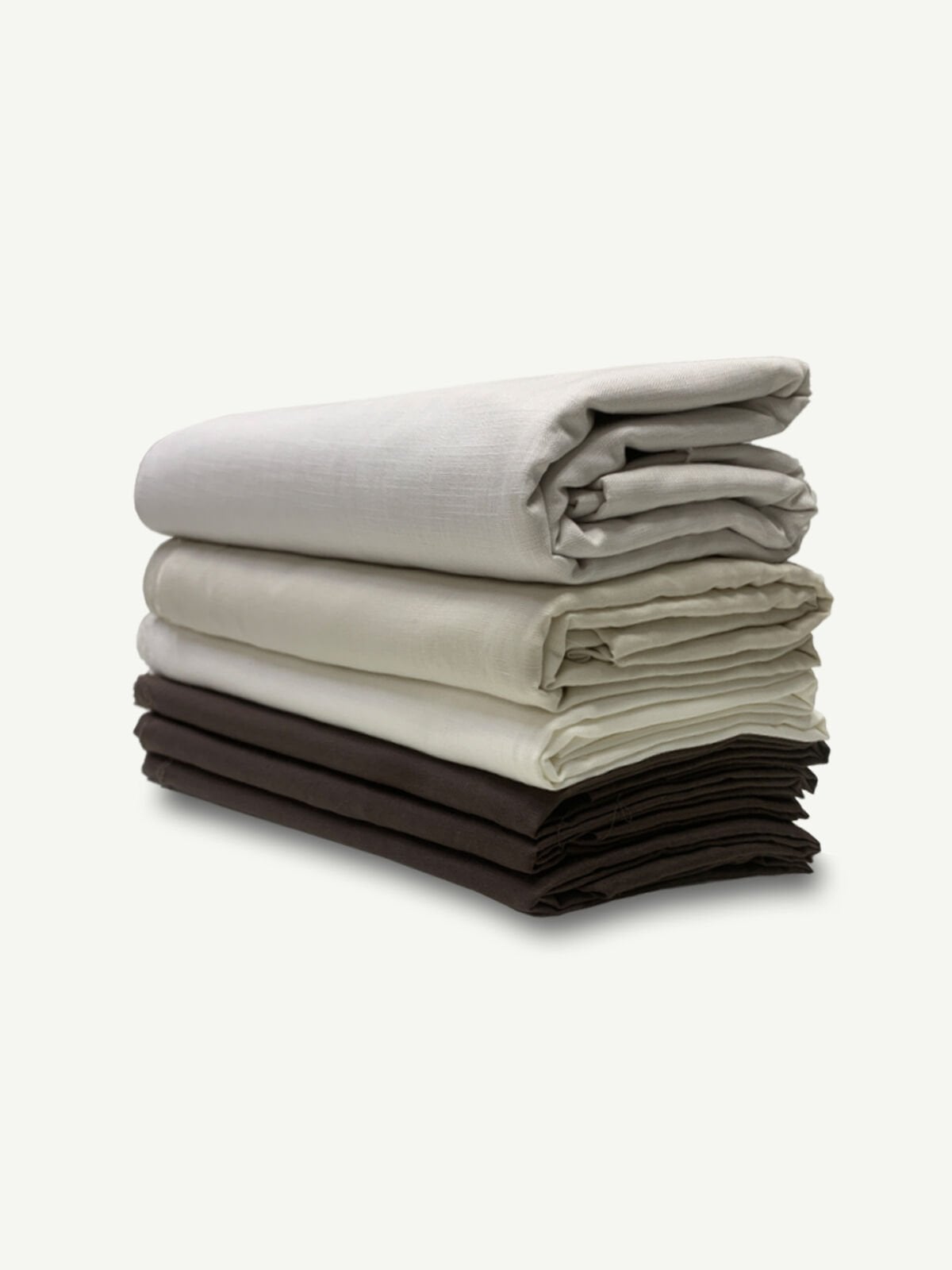 Kalın Ham Keten Kumaş Seti, Boyları 190-360 cm arası 6 adet