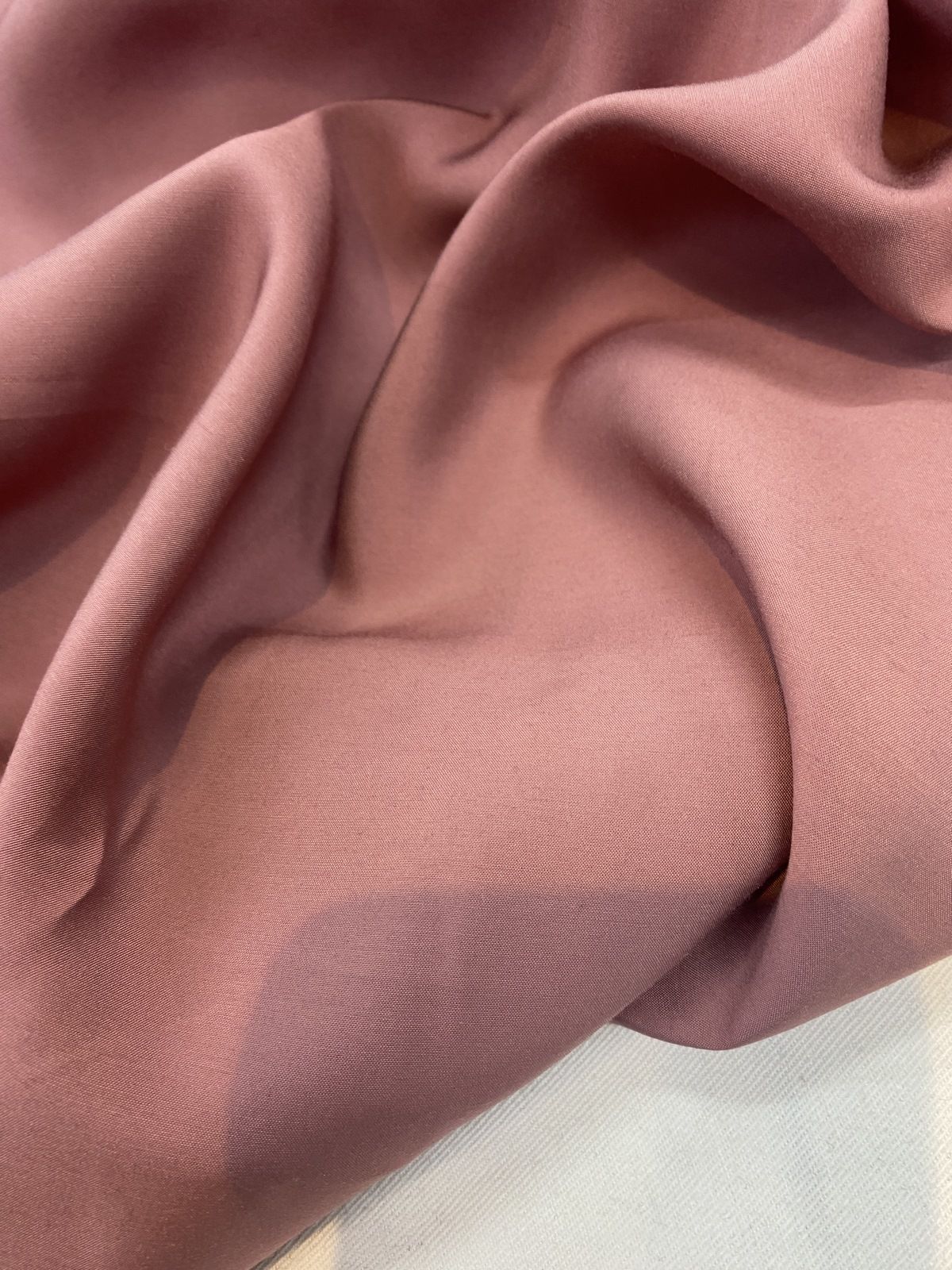 Gül Kurusu Rengi Gömlek Tuniklik Kumaş