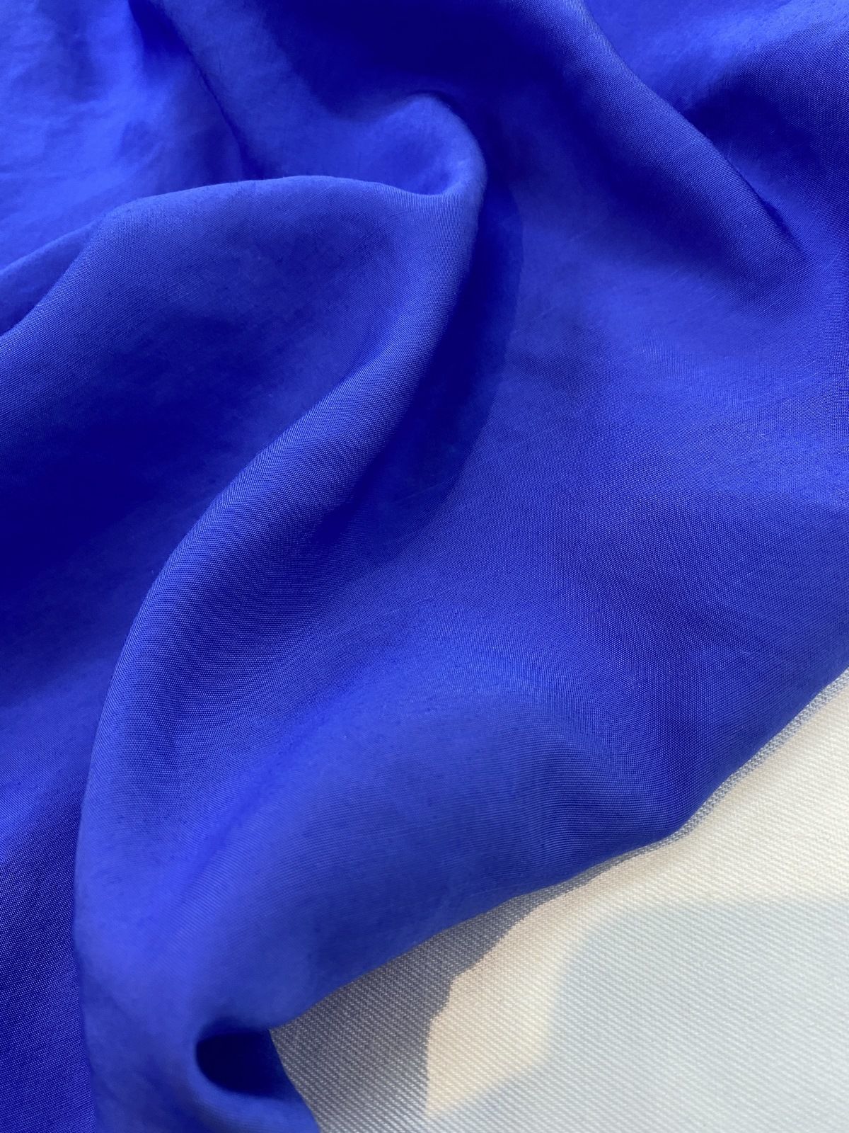 Mavi Rengi Gömlek Tuniklik Kumaş