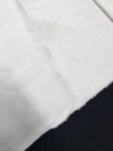 Ribanalı Şardonlu 3 İplik Kumaş Ekru, Parça 90x170 cm (HAFİF KİRLİ)