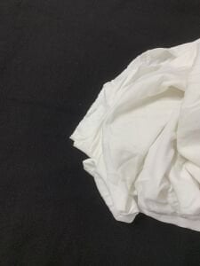 Ekru Bebe Ribana Penye Kumaş, Parça 75x170 cm