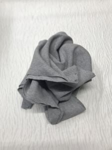 Ribana Fitilli Kumaş Gri – Parça 80x140 cm