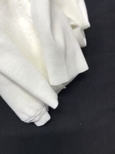 İnce Kaşkorse Kumaş Ekru - Parça 100x100 cm