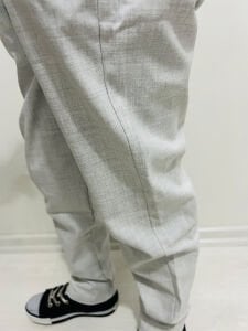 Açık Gri Jogger Erkek Çocuk Pantolon Beli Lastikli