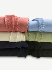 3 İplik Penye Kumaş Seti, Boyları 80-95 cm arası 8 adet