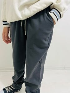 Koyu Gri (Füme) Jogger Erkek Çocuk Pantolon Beli Lastikli