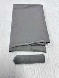 Ribanalı Diz Yapmaz 2 İplik, Parça 70x180 cm - Gri