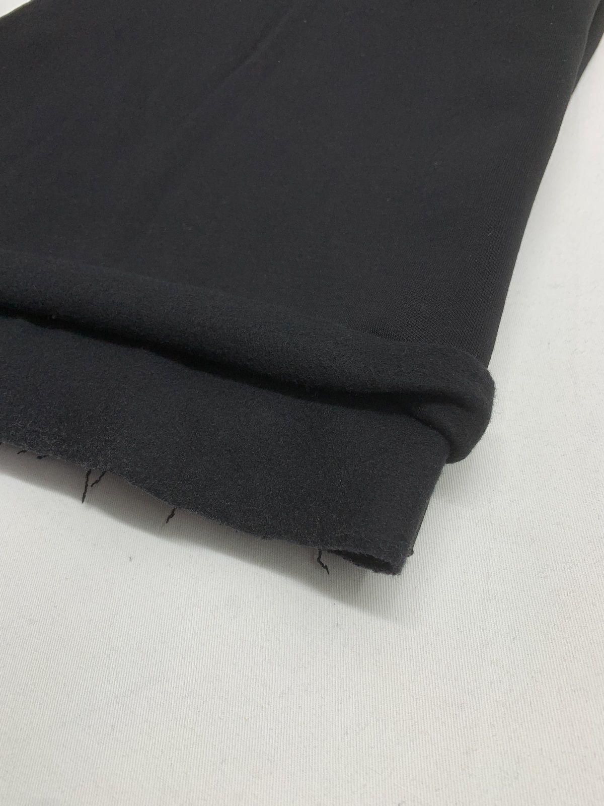 Şardonlu 3 İplik Kumaş, Parça 65x180 cm Siyah