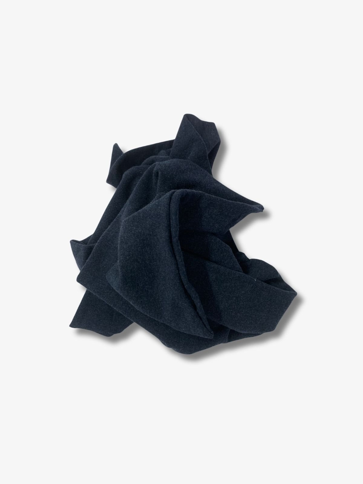 Dar Enli İnce Ribana Kumaş, Parça 100x50 cm Lacivert