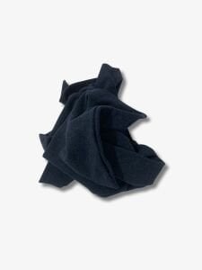 Dar Enli İnce Ribana Kumaş, Parça 100x50 cm Lacivert