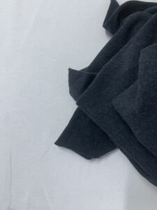 Dar Enli İnce Ribana Kumaş, Parça 100x50 cm Lacivert