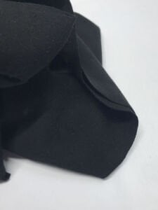 İnce Ribana Kumaş, Parça 75x160 cm Siyah Renk