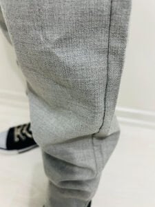 Gri Jogger Erkek Çocuk Pantolon Beli Lastikli