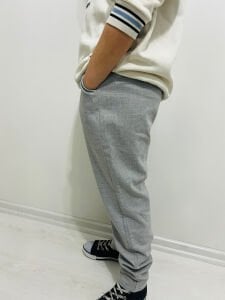 Gri Jogger Erkek Çocuk Pantolon Beli Lastikli