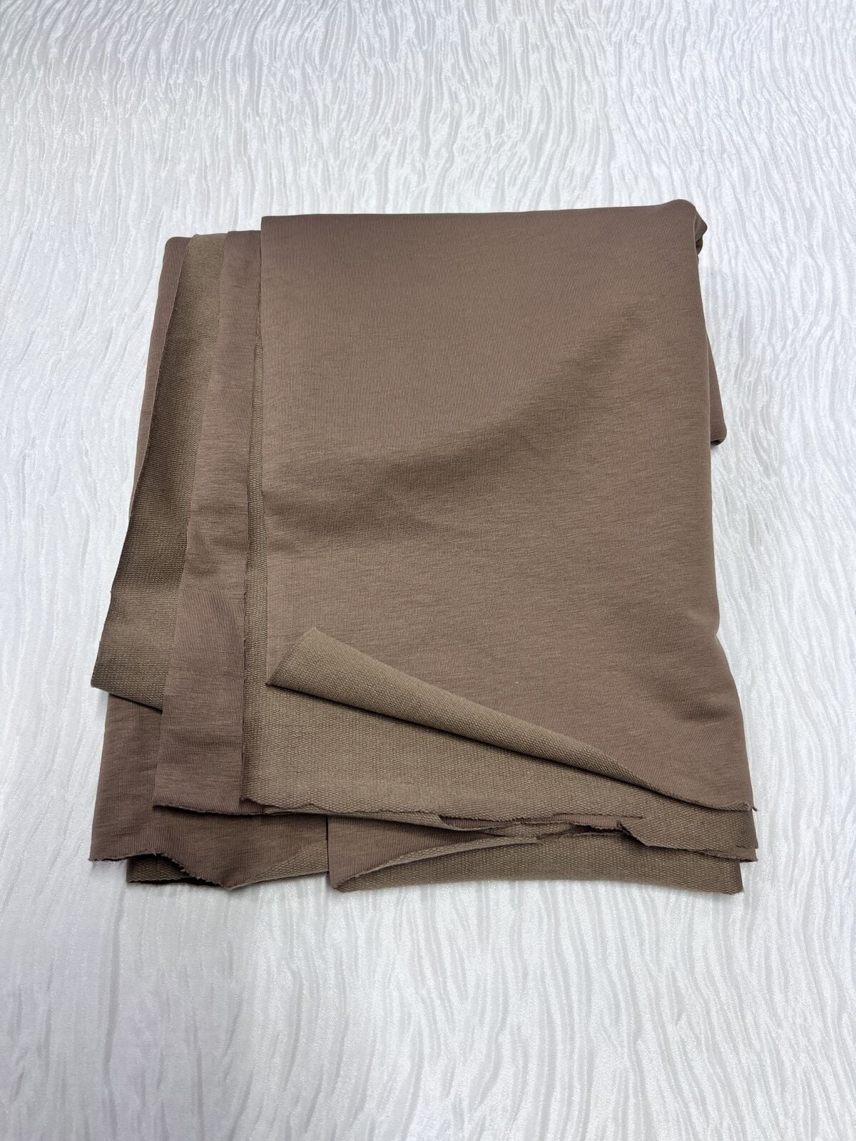 Diz Yapmaz 2 İplik, Parça 90x180 cm - Sütlü Kahve
