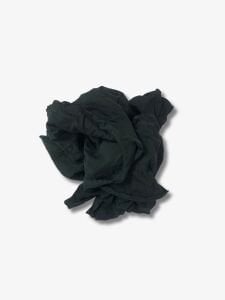 Siyah Flamlı Süprem Kumaş, Parça 80x170 cm