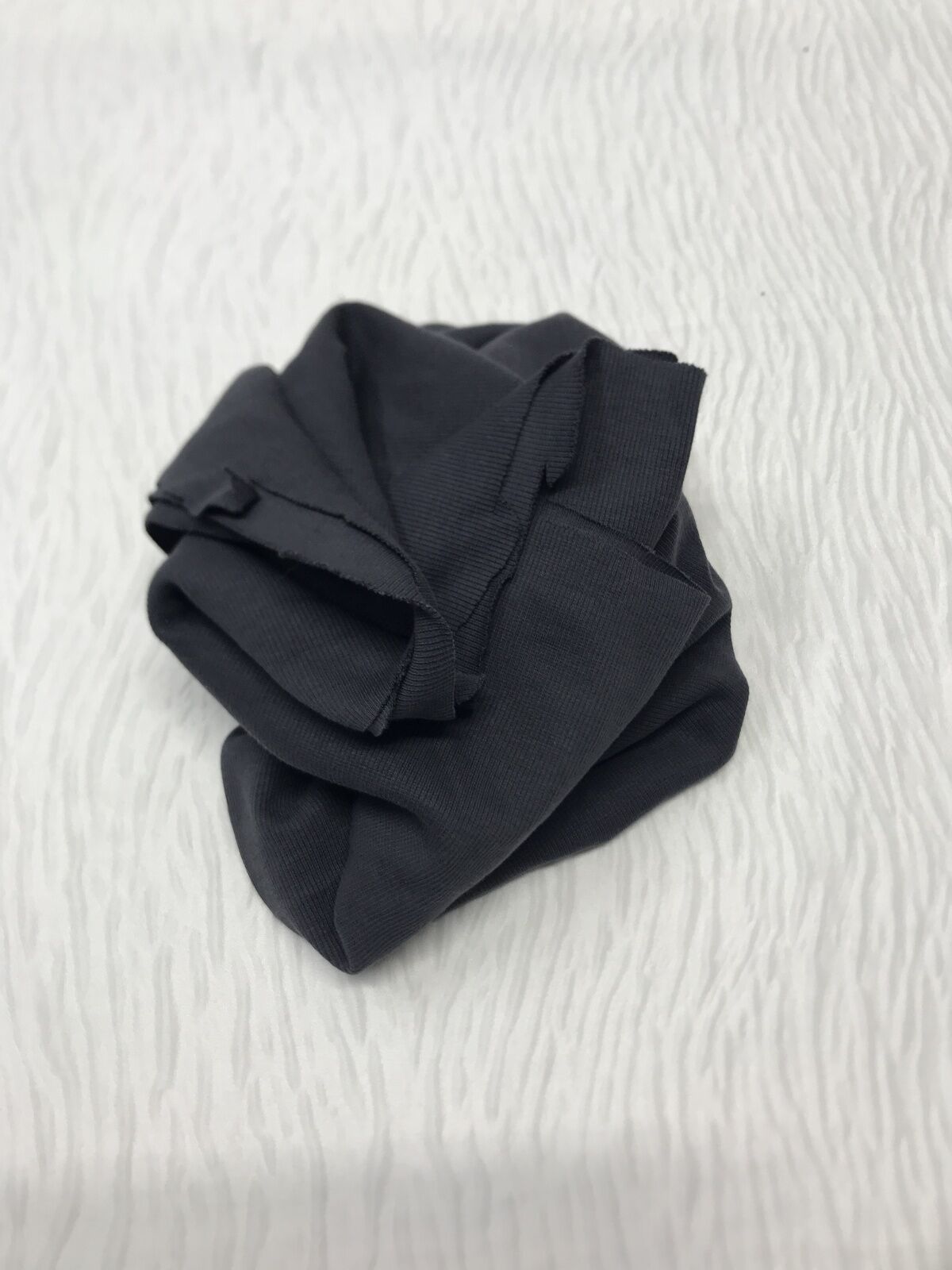 İnce Kaşkorse Kumaş Füme - Parça 70x100 cm