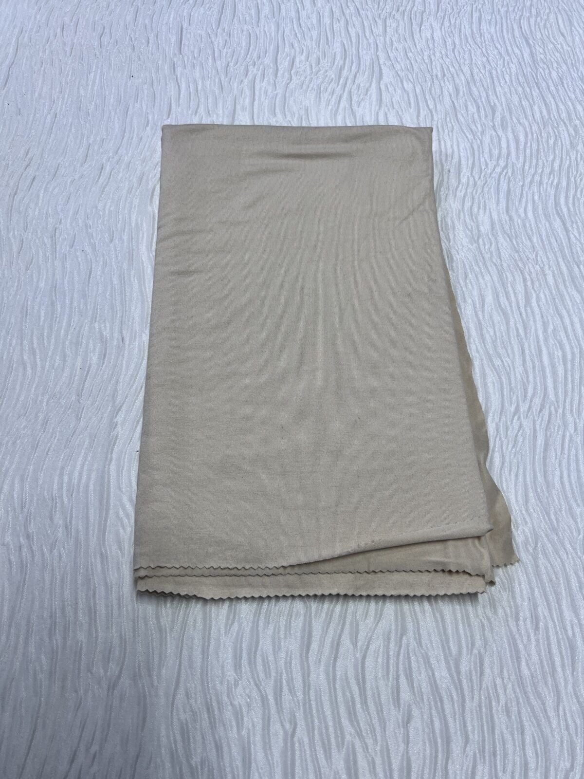 Viskon Penye Esnek Dökümlü, Parça 80x200 cm - Bej