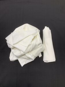 Ribanalı Diz Yapmaz 2 İplik Kumaş Ekru, Parça 90x180 cm