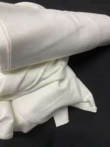 Ribanalı Diz Yapmaz 2 İplik Kumaş Ekru, Parça 90x180 cm