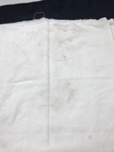 Ham Keten Kumaş İnce, Parça 135x140 cm - Ekru (HAFİF KİR VAR)
