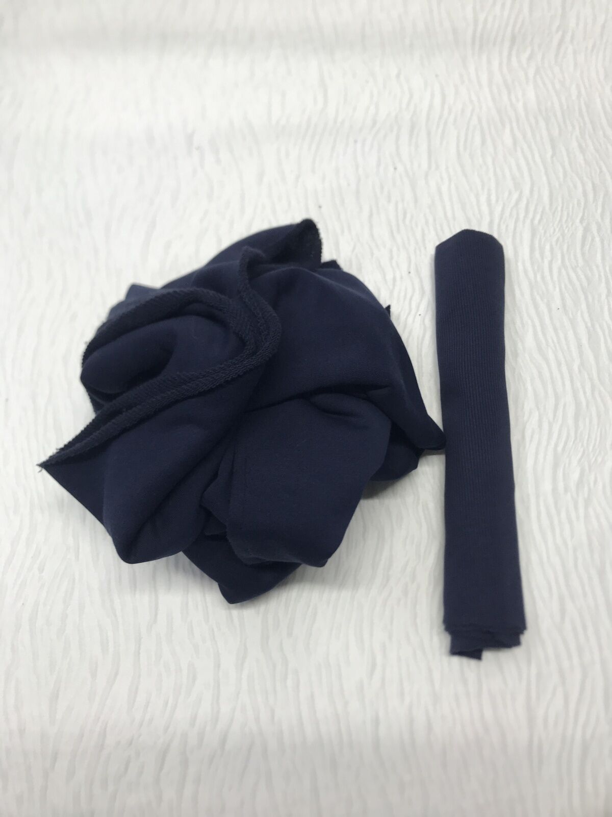 Ribanalı 3 İplik Kumaş Lacivert – Parça 110x190 cm