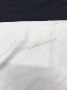 Ham Keten Kumaş İnce, Parça 90x140 cm - Ekru (HAFİF KİR VAR)