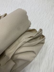 Ribanalı Diz Yapmaz 2 İplik Kumaş Sütlü Kahve, Parça 100x170 cm