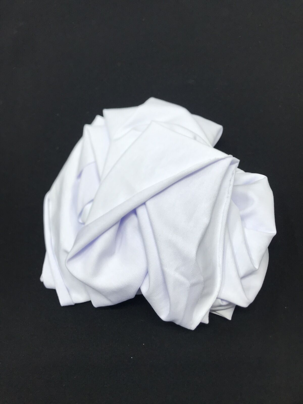 Diz Yapmaz 2 İplik Kumaş Esnek Beyaz, Parça 100x170 cm (HAFİF KİRLİ)