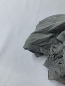 Gri İnce Ribana Kumaş, Parça 30x145 cm