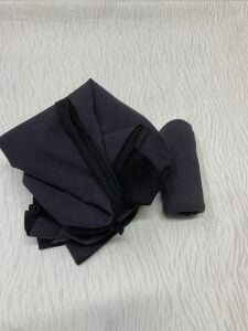 Ribanalı Diz Yapmaz 2 İplik Kumaş Füme Parça 80x170 cm