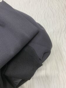 Ribanalı Diz Yapmaz 2 İplik Kumaş Füme Parça 80x170 cm