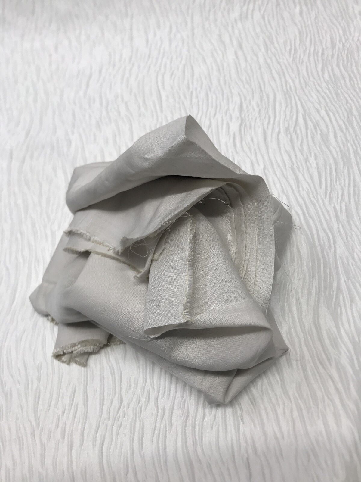 Ham Keten Kumaş Orta Kalın, Parça 260x140 cm - Taş Rengi