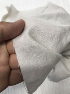 Ham Keten Kumaş Orta Kalın, Parça 260x140 cm - Taş Rengi