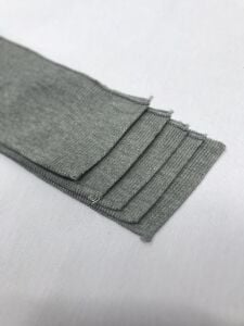 Hazır Yaka, 5x42 cm Gri, 5 adet