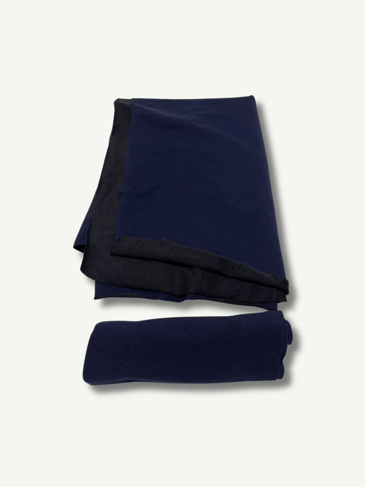 Ribanalı Diz Yapmaz 2 İplik, Parça 70x180 cm - Lacivert